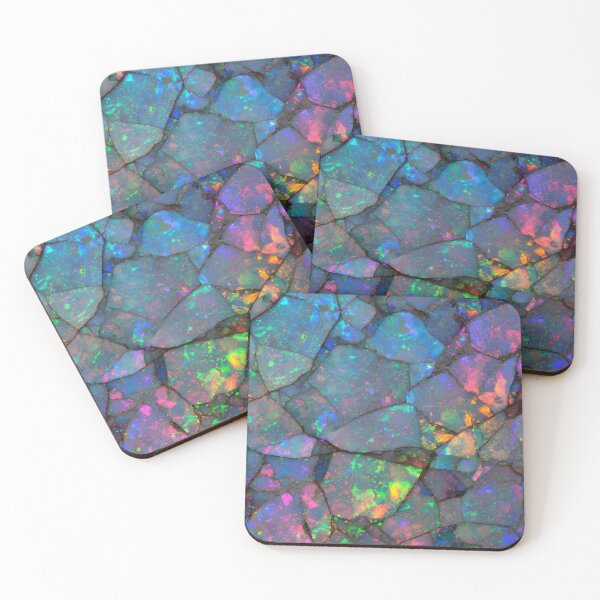 Item preview, Precious Opal Mosaic Gemstone Texture designed and sold by SurfaceCraft Studio.