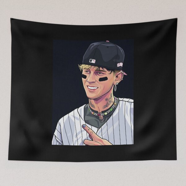 Item preview, Mgk vector illustration designed and sold by Rusdiii.