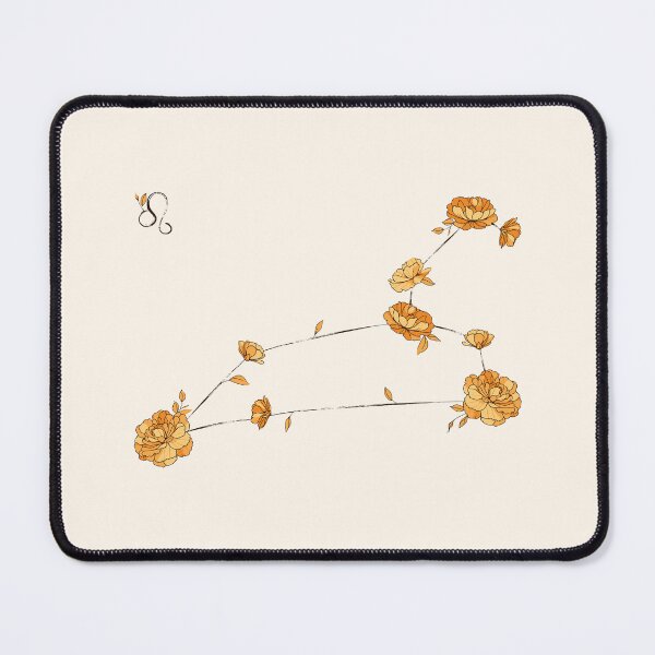 Item preview, Leo Floral Zodiac Constellation designed and sold by TheThankfulTyne.
