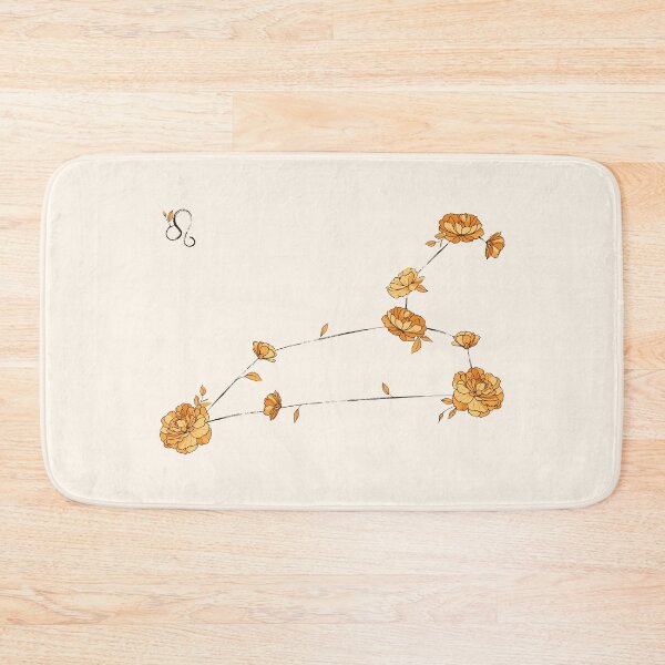 Item preview, Leo Floral Zodiac Constellation designed and sold by TheThankfulTyne.