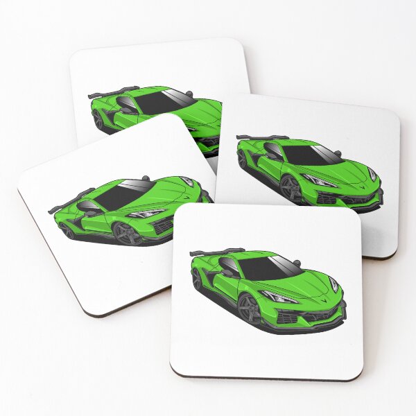 Item preview, Chevrolet Corvette Z06 green designed and sold by vektoranda.