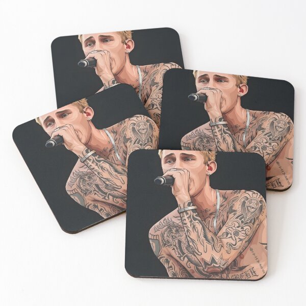 Item preview, Mgk vector illustration designed and sold by Rusdiii.