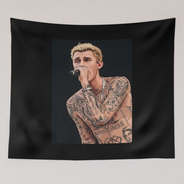 Item preview, Mgk vector illustration designed and sold by Rusdiii.