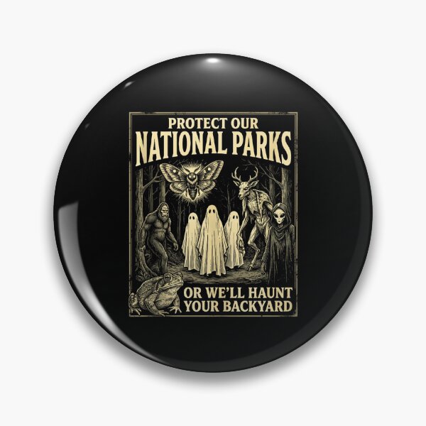 Item preview, Protect Our National Parks Art Horror designed and sold by Rahamkshop.