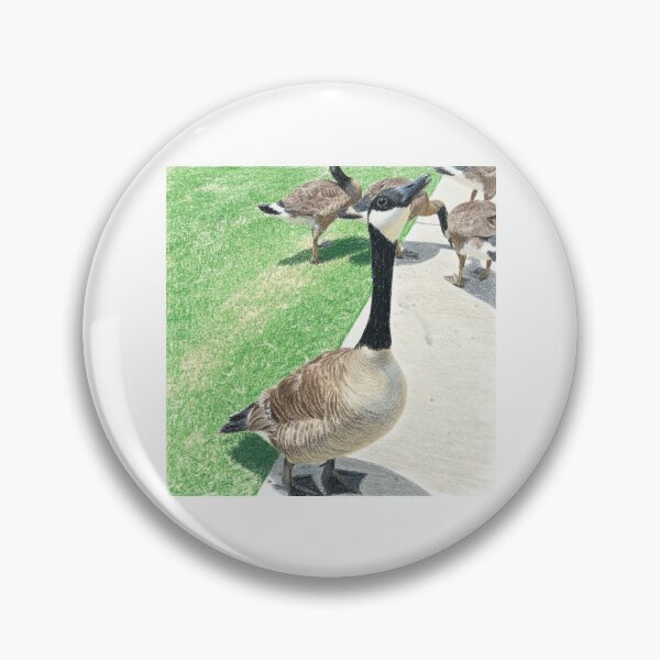 Item preview, Canada Geese Colored Pencil Art Print designed and sold by KaleChub.