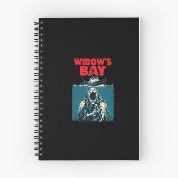 Item preview, Widows Bay Sea Monster Retro Horror Movie Poster designed and sold by PerenoMislun.