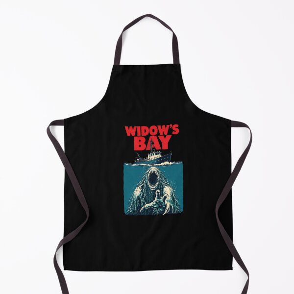 Item preview, Widows Bay Sea Monster Retro Horror Movie Poster designed and sold by PerenoMislun.