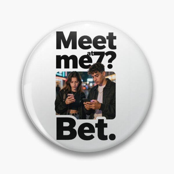 Item preview, meet me at 7 designed and sold by PrintYourStyle.