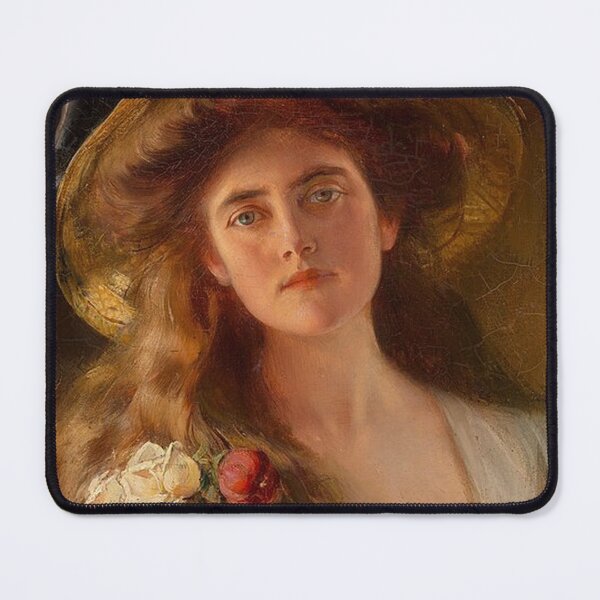 Item preview, Albert Lynch - Woman with Flowers designed and sold by tomorrowsart.