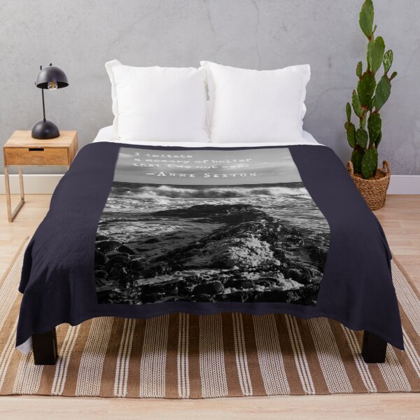 Item preview, Anne Sexton quote: I imitate a memory of belief that I do not own. designed and sold by artbleed.