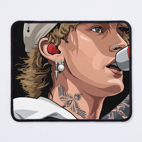 Item preview, Mgk vector illustration designed and sold by Rusdiii.