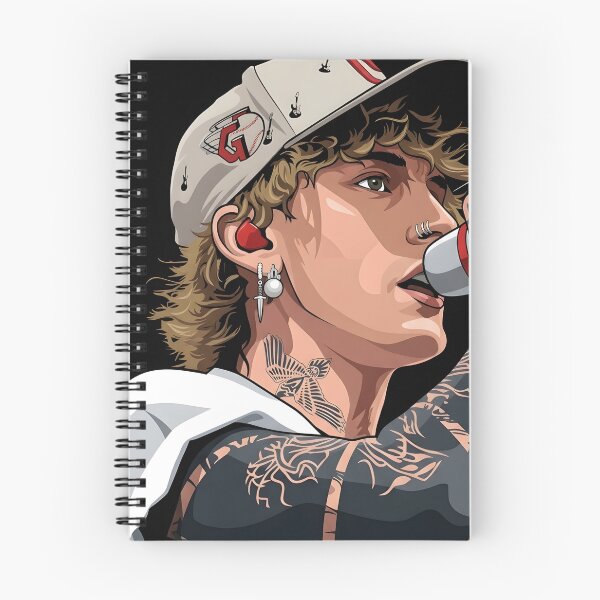 Item preview, Mgk vector illustration designed and sold by Rusdiii.
