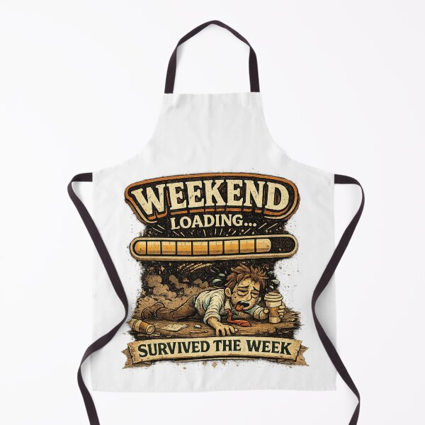 Item preview, Weekend Loading Survived The Week designed and sold by Mohamedeinoo.