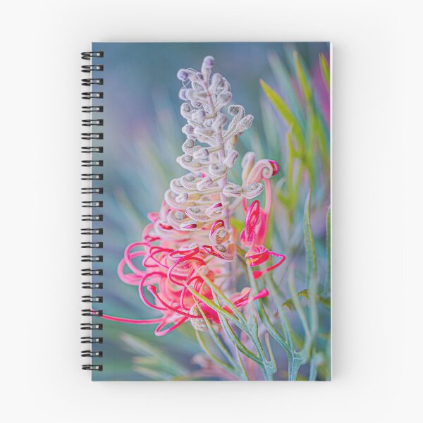 Item preview, Grevillea Spider Blossom Macro – Fine Art Canvas Print designed and sold by MinzMarchStudio.
