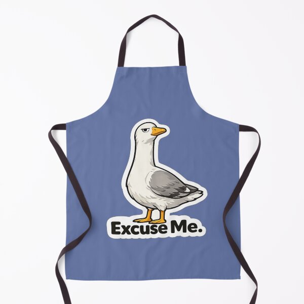Item preview, Excuse Me. Funny Goose Meme | Sassy Goose Sticker Design designed and sold by BabyStark.