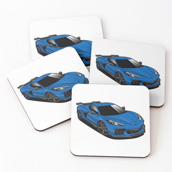 Item preview, Chevrolet Corvette Z06 blue designed and sold by vektoranda.