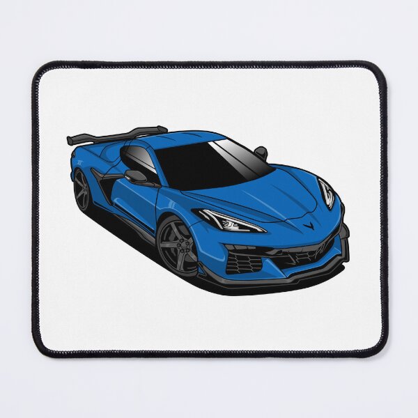 Item preview, Chevrolet Corvette Z06 blue designed and sold by vektoranda.