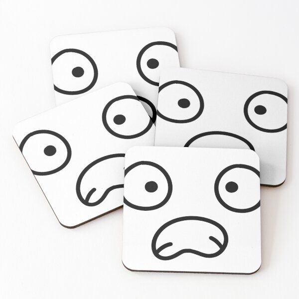 Item preview, Scared Face Anxious Minimalist Hand Drawn Doodle designed and sold by somimalikkk.