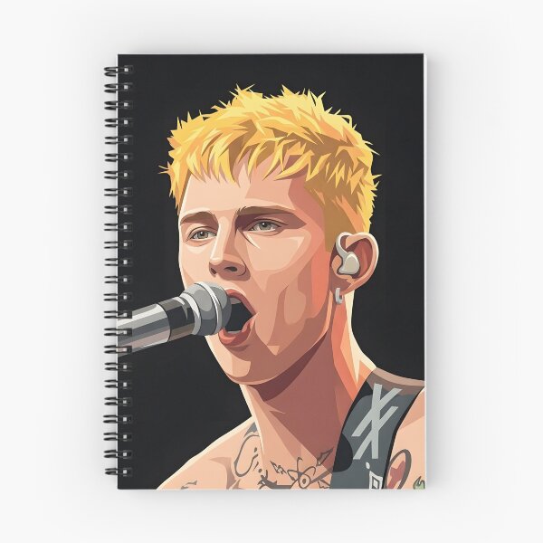 Item preview, Mgk vector illustration designed and sold by Rusdiii.
