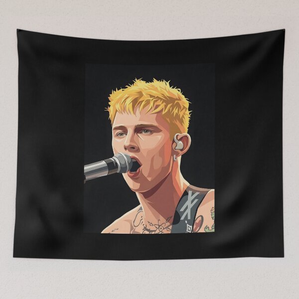 Item preview, Mgk vector illustration designed and sold by Rusdiii.
