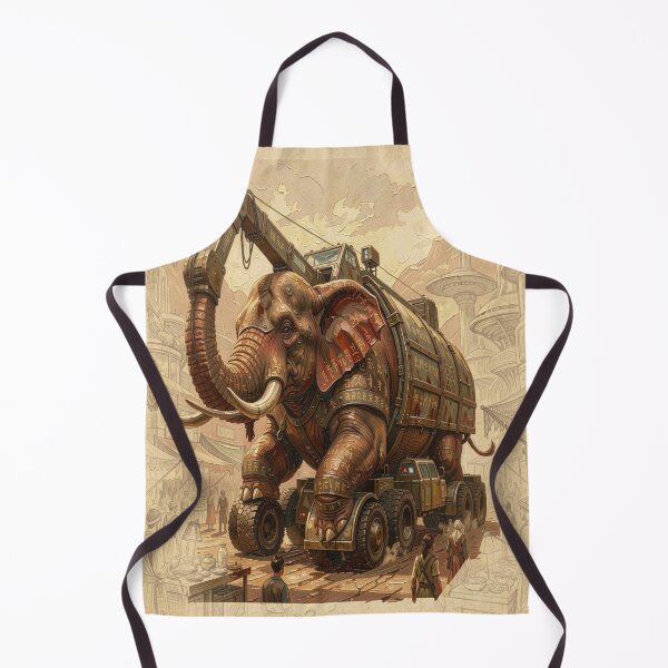 Item preview, Mechanical Elephant Truck – Surreal Fantasy Machine designed and sold by FotoworldEdel.