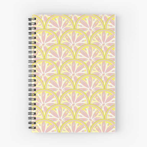 Item preview, Blush Lemon Citrus Scallop Pattern designed and sold by CI Creative Design LLC.