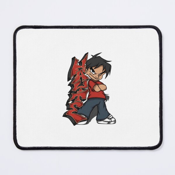 Item preview, Hayte Graffiti Character Red Urban Cartoon Mascot designed and sold by HytoneArt.