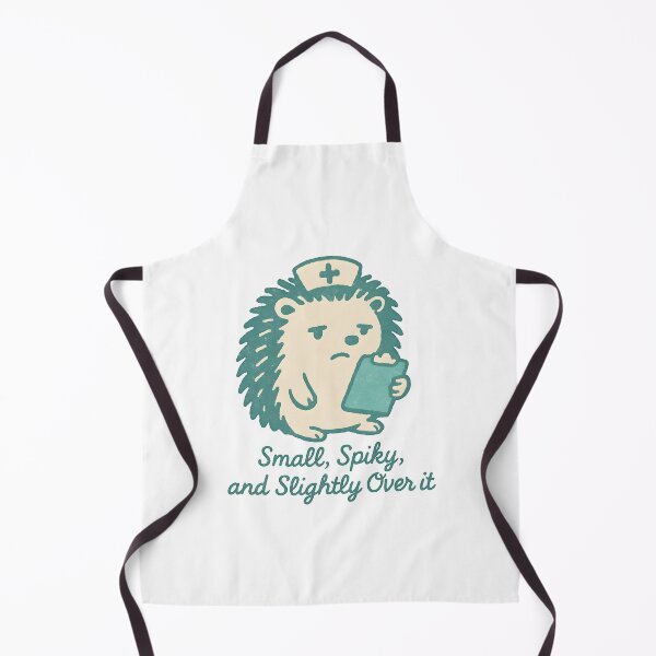 Item preview, Small Spiky and Slightly Over It Shirt, Funny Hedgehog Nurse T-Shirt, Cute Nurse Animal Gift Tee, Whimsical Nurse Humor Shirt designed and sold by TshirtsLabs.