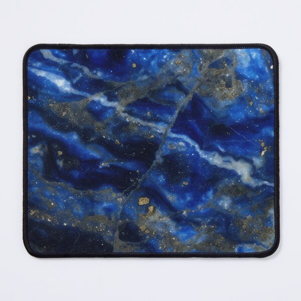 Item preview, Luxury Blue Lapis Lazuli Stone Texture with Gold Veins designed and sold by SurfaceCraft Studio.