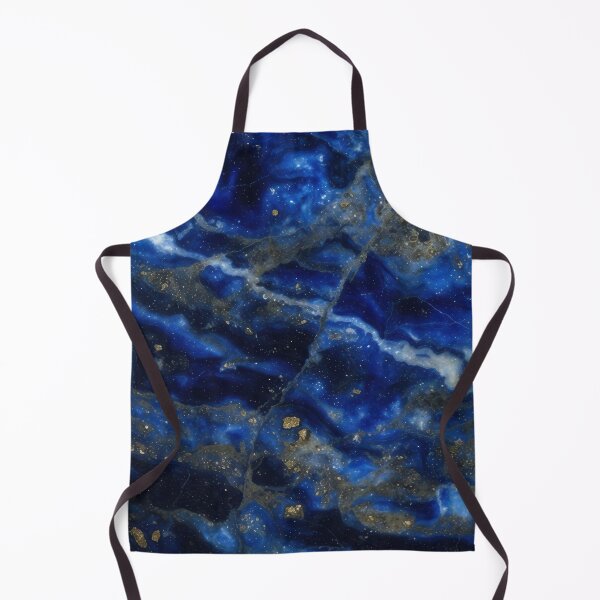 Item preview, Luxury Blue Lapis Lazuli Stone Texture with Gold Veins designed and sold by SurfaceCraft Studio.