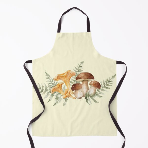 Item preview, Minimalist Chanterelles & Porcini designed and sold by GrabaHuk.