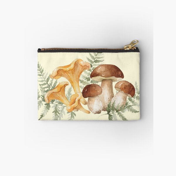 Item preview, Minimalist Chanterelles & Porcini designed and sold by GrabaHuk.