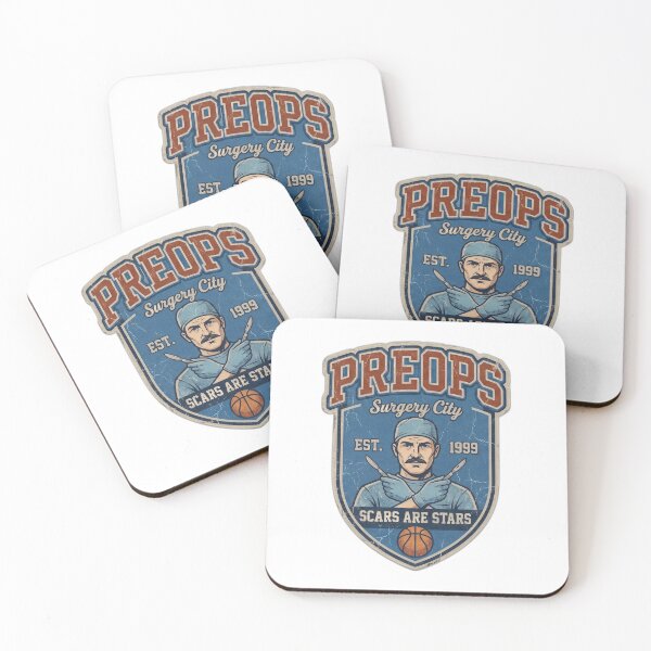Item preview, Preops Surgery City Vintage Basketball Mascot designed and sold by JBX Design.