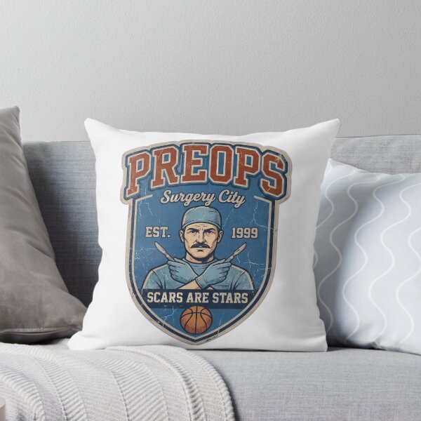Item preview, Preops Surgery City Vintage Basketball Mascot designed and sold by JBX Design.