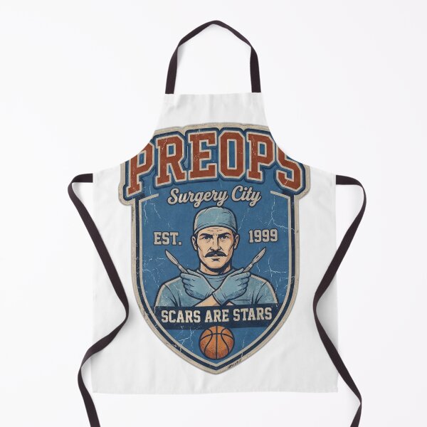 Item preview, Preops Surgery City Vintage Basketball Mascot designed and sold by JBX Design.