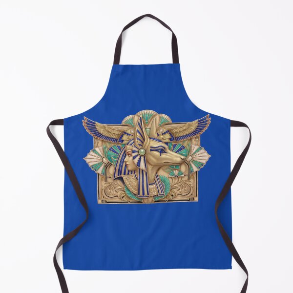Item preview, Golden Anubis & Egyptian Goddess - Art Deco Dual Profile designed and sold by sunbowjp stadio.