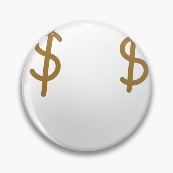 Item preview, Money Eyes Smiley Minimalist Hand Drawn Doodle designed and sold by somimalikkk.