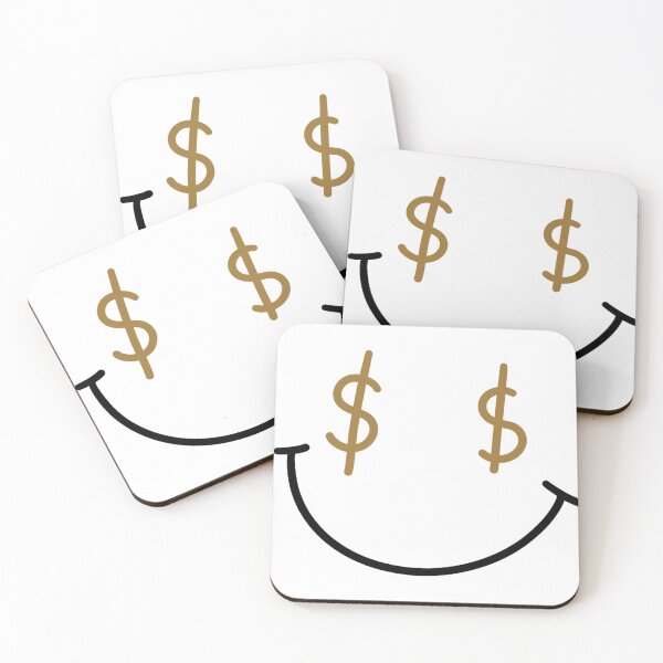 Item preview, Money Eyes Smiley Minimalist Hand Drawn Doodle designed and sold by somimalikkk.