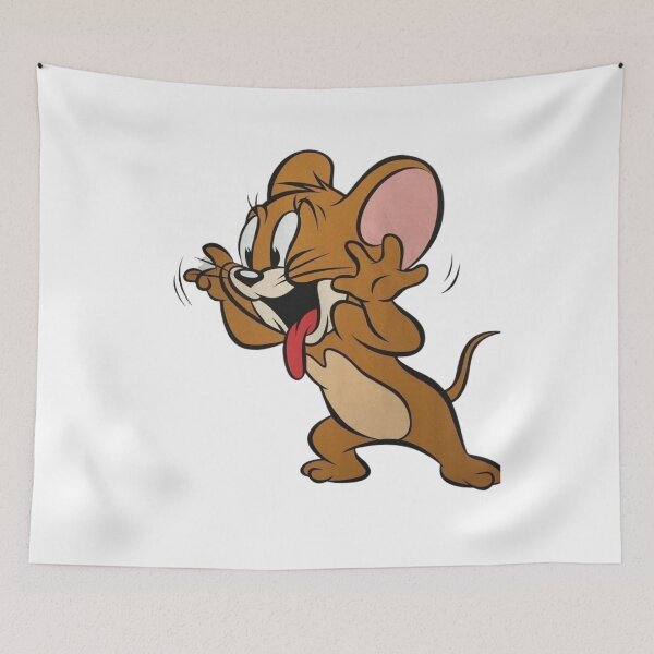 Item preview, Funny Jerry Mouse Cartoon Artwork designed and sold by nyxium-art.