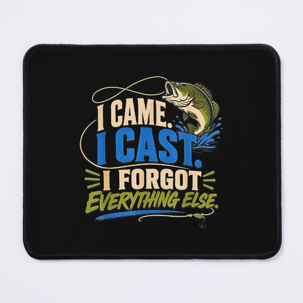 Item preview, I Came I Cast I Forgot Everything Else Funny Fly Fishing Design designed and sold by Rahamkshop.