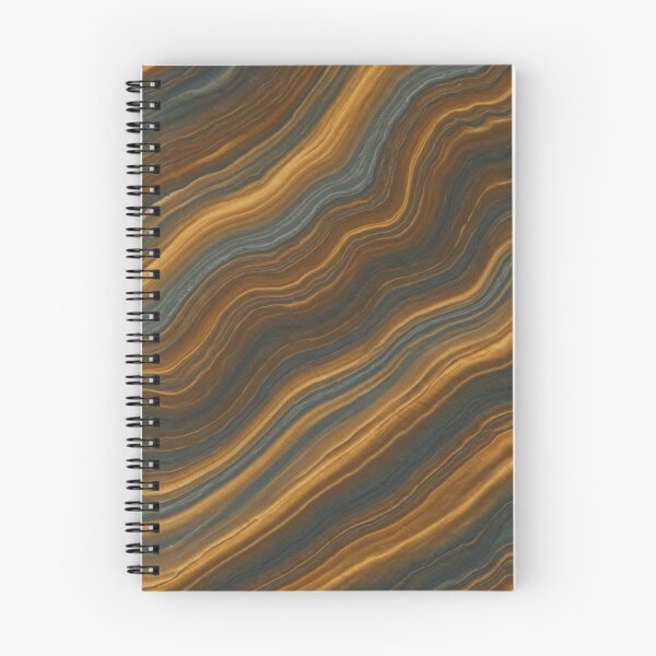 Item preview, Golden Tiger Eye Flowing Band Texture designed and sold by SurfaceCraft Studio.