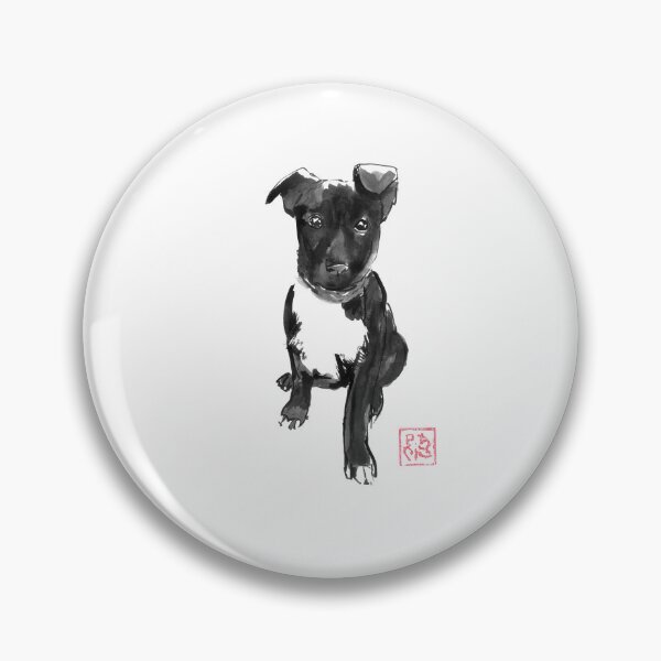 Item preview, black doggie designed and sold by pechane.