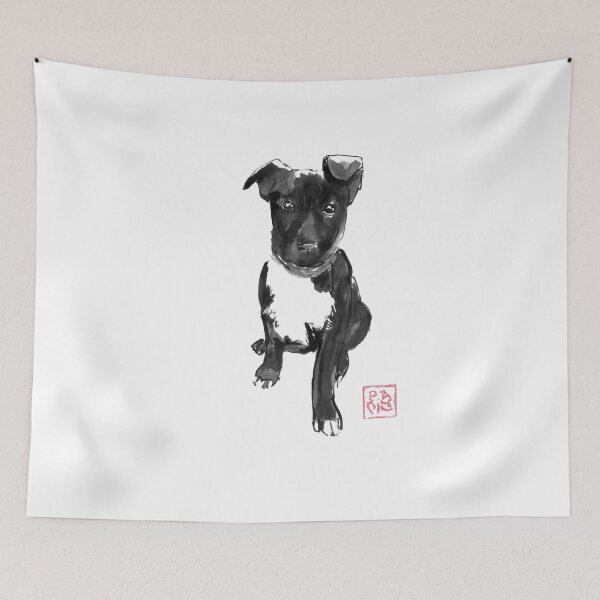 Item preview, black doggie designed and sold by pechane.