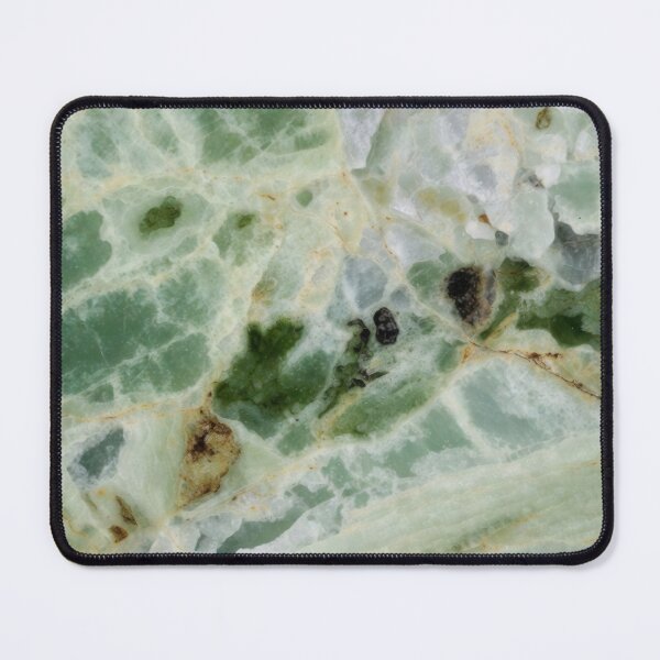 Item preview, Natural Green Jade Matrix Stone Texture designed and sold by SurfaceCraft Studio.