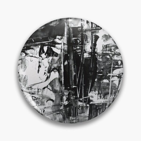 Item preview, Abstract Forest in Black and White designed and sold by tomorrowsart.