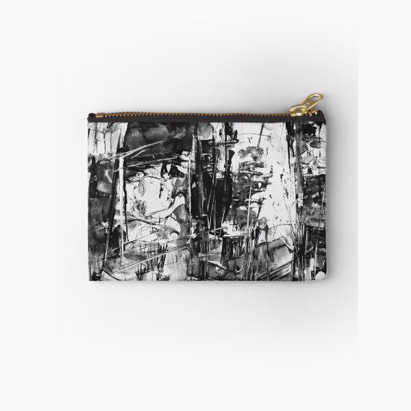 Item preview, Abstract Forest in Black and White designed and sold by tomorrowsart.