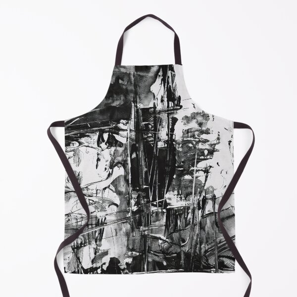 Item preview, Abstract Forest in Black and White designed and sold by tomorrowsart.
