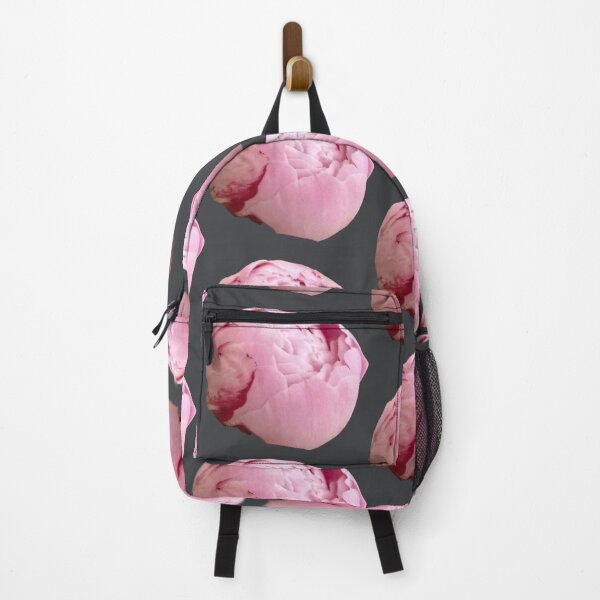 Item preview, Luxe Statement Pink Peony Bud with Crimson Detail designed and sold by BalkanBloom.