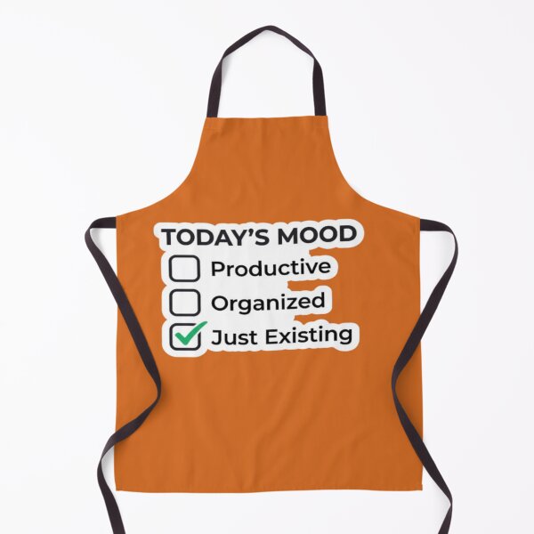 Item preview, Today's Mood Just Existing Funny Introvert Checklist Typography T-Shirt designed and sold by Artbysarmina.