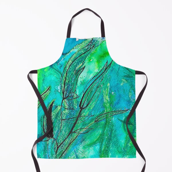 Item preview, A Green Forest Nature Dream Watercolor Painted and Mixed Media designed and sold by BOKEbyTC.